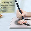 2 Sets 3 In 1 Stylus Silicone Protective Cover + Two-Color Pen Cap Set For Huawei M-Pencil(Red)