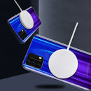 WHQ-200 Plastic 15W Magnetic Wireless Fast Charge Smart Identification Charger(White)