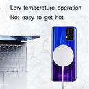 WHQ-200 Plastic 15W Magnetic Wireless Fast Charge Smart Identification Charger(White)