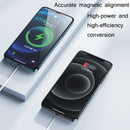 WHQ-200 Plastic 15W Magnetic Wireless Fast Charge Smart Identification Charger(White)