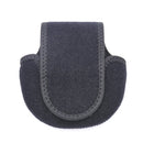 2 PCS Water Drop-Shaped Fishing Wheel Protective Case Neoprene Fish Wheel Bag(Black)