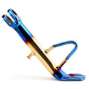 B05025 Motorcycle Modified Pedestal Metal Single-Foot Frame(Blue Gold)