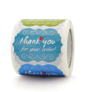 3 Rolls Thank You Sticker Seal Sticker Cake Decoration Label, Size: 50x35mm(K-112)