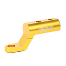 BSDDP B05031 Electric Vehicle Motorcycle Modified Bracket Headlights Rearview Mirror Multi-Function Aluminum Alloy Expansion Holder(Golde)