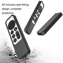 2 PCS Remote Control All-Inclusive Anti-Drop Silicone Protective Cover, Applicable Model: For Apple TV 4K 2021(Dark Blue)
