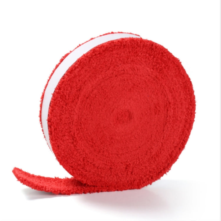 Non-slip Badminton Hand Gel Large Roll Tennis Racket Sweat Band(Blue)