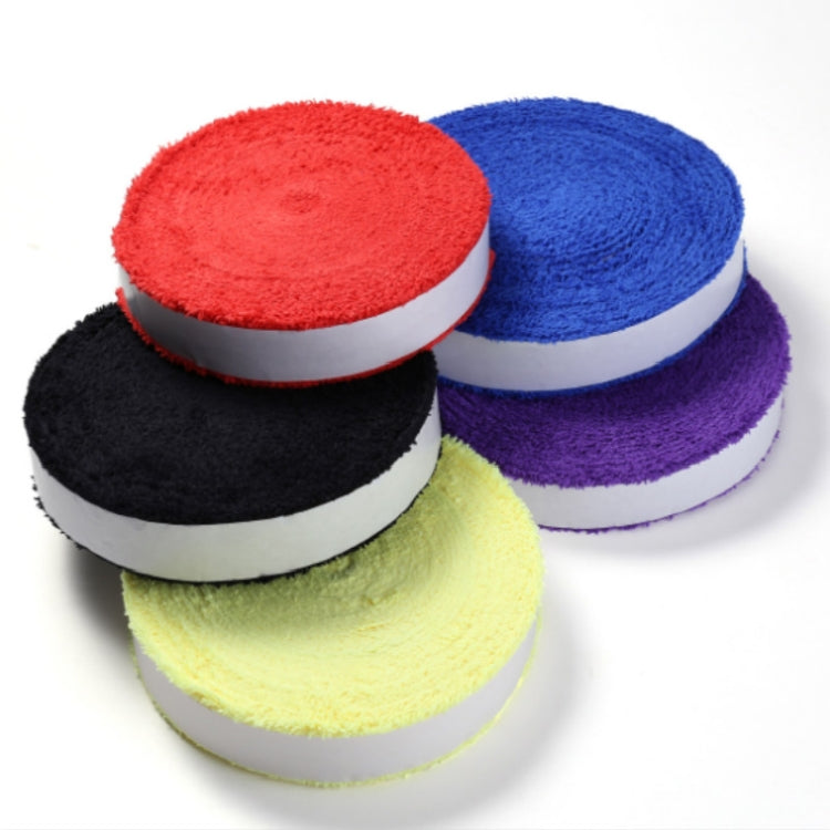 Non-slip Badminton Hand Gel Large Roll Tennis Racket Sweat Band(Blue)