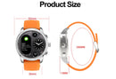 T3 Dual Display Smart Watch For Men IP68 Waterproof Fitness Bracelet 15 Days Standby Business Smartwatch Activity Tracker(Black)