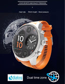 T3 Dual Display Smart Watch For Men IP68 Waterproof Fitness Bracelet 15 Days Standby Business Smartwatch Activity Tracker(Black)