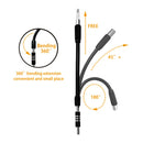 Obadun 9802B 52 in 1 Aluminum Alloy Handle Hardware Tool Screwdriver Set Home Precision Screwdriver Mobile Phone Disassembly Tool(Orange Box)