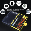 Obadun 9802B 52 in 1 Aluminum Alloy Handle Hardware Tool Screwdriver Set Home Precision Screwdriver Mobile Phone Disassembly Tool(Orange Box)