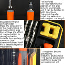 Obadun 9802 31 in 1 Screwdriver Set Tool Computer Clock Precision Multi-Function Repair Tool, Series: Telescopic Handle(Orange Box)