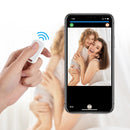 2 PCS S6 Square Bluetooth Anti-Lost Device Key Luggage Tracking Device Two-Way Alarm(White)