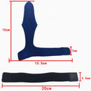3 PCS Fish Rod Protective Cover High Elasticity Pole Guard Cap + Lashing Strap Set(Black)