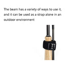 3 PCS Fish Rod Protective Cover High Elasticity Pole Guard Cap + Lashing Strap Set(Blue)