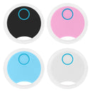 2 PCS S8 Round Bluetooth Anti-Lost Device Key Luggage Tracking Device Two-Way Alarm(Black)