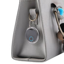 2 PCS S8 Round Bluetooth Anti-Lost Device Key Luggage Tracking Device Two-Way Alarm(Black)