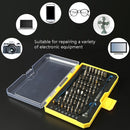 62 in 1 Screwdriver Combination Set Multi-Functional Precision Screw Computer Disassembly Hardware Tool(Yellow Box)