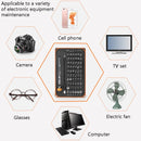 Obadun 9801 68 In 1 Screwdriver Set Manual Batch Glasses Screwdriver Hardware Repair Tool(Wood Grain Box)