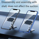 2 PCS Multifunctional Car Phone Holder Magnetic Suction Instrument Panel Navigation Suction Cup Holder, Colour: F16 Silver