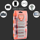 Obadun 9800 58 in 1 Screwdriver Set Manual CRV Batch Mobile Phone Disassembly Glasses Repair Tool(Orange )