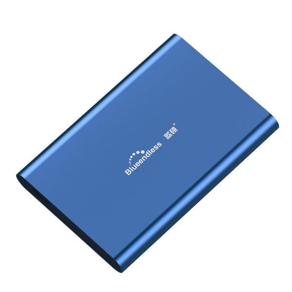 Blueendless T8 2.5 inch USB3.0 High-Speed Transmission Mobile Hard Disk External Hard Disk, Capacity: 2TB(Blue)