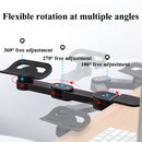 Vaydeer TJ2011 Computer Hand Bracket Mouse Pad Metal Lazy Arm Support Cantilever Wrist Pad(Black)