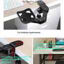 Vaydeer TJ2011 Computer Hand Bracket Mouse Pad Metal Lazy Arm Support Cantilever Wrist Pad(Black)