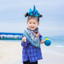 2 PCS F036 Unicorn Headband Children Birthday Festival Party Hair Accessories(White 1)
