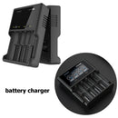 XTAR 4-Slot Bright Flashlight Lithium Battery Charger, Model: VC4S