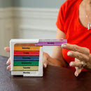7 Days 28 Grid Square Drawer Type Portable Pill Box(11x12x3.8cm)