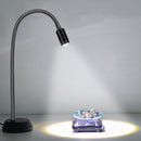 LED Jewelry Photo Spotlights Table Lamps Take Wenwan Diamond Jadeite Jade Live Lights Fill Light Spotlight Can Be Adjusted,Style: Single Head Basic Version