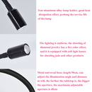 LED Jewelry Photo Spotlights Table Lamps Take Wenwan Diamond Jadeite Jade Live Lights Fill Light Spotlight Can Be Adjusted,Style: Single Head Basic Version