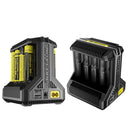 NITECORE 8-Slot High-Power Fast Lithium Battery Charger, Model: I8