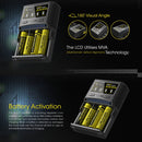 NITECORE 4-Slot Smart LCD Fast Charger, Model: SC4