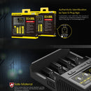 NITECORE 4-Slot Smart LCD Fast Charger, Model: SC4