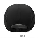 Letter Printed Mesh Quick-drying Breathable Cap, Size: 55-60cm(Black)