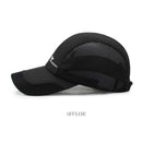 Letter Printed Mesh Quick-drying Breathable Cap, Size: 55-60cm(Navy Blue)