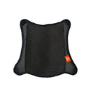 HOUZHI MTZT1010 Motorcycle Sun Insulation Cushion 3D Grid Breathable Sweating Cool Seat Cover, Style: Double Layer L