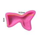 5 PCS Mini Mermaid Tail Liquid Silicone Mold Fondant Baking Mold, Specification: Large (Gray) 15-94