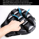 MTZT1009 Motorcycle Inflatable Cushion Cover 3D Airbag Anti-Slip Shock Absorption Air Seat Pad, Size: L