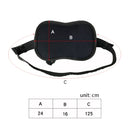 MTLS1067 Motorcycle Rear Seat Safety Handle Beach Snow Car Handle Yacht Safely Tied Belt With Handle Rope(Black)