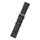 Chain Calfskin Lizard Pattern Watch Band, Size: Strap Width 14mm(Black Silver Pin Buckle)