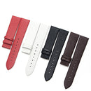 Chain Calfskin Lizard Pattern Watch Band, Size: Strap Width 14mm(Black Silver Pin Buckle)
