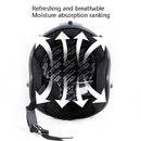 MTTD1028 Riding Breathable Quick-Drying Absorb Sweat Sponge Pad Removable Motorcycle Helmet Pad, Size: One Size(Black)