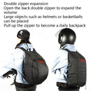 MESOROCK MTXB1015 Motorcycle Riding Helmet Bag Nylon Waterproof Backpack(Black)