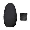 MTCZ1003 Motorcycle Cushion Cover Oxford Cloth Lightweight Durable Sun-Proof Heat-Insulating Rainproof Cover, Specification: XXL(Black)