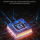 T68 TWS Low Latency Bluetooth 5.1 Gaming Earphone with Power Display(Black)