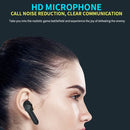 T68 TWS Low Latency Bluetooth 5.1 Gaming Earphone with Power Display(Black)