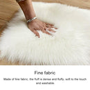 Love Heart Rugs Artificial Wool Sheepskin Hairy Carpet Faux Floor Mat Fur Plain Fluffy Soft Area Rug Tapetes, Size:40*50cm(Yellow)